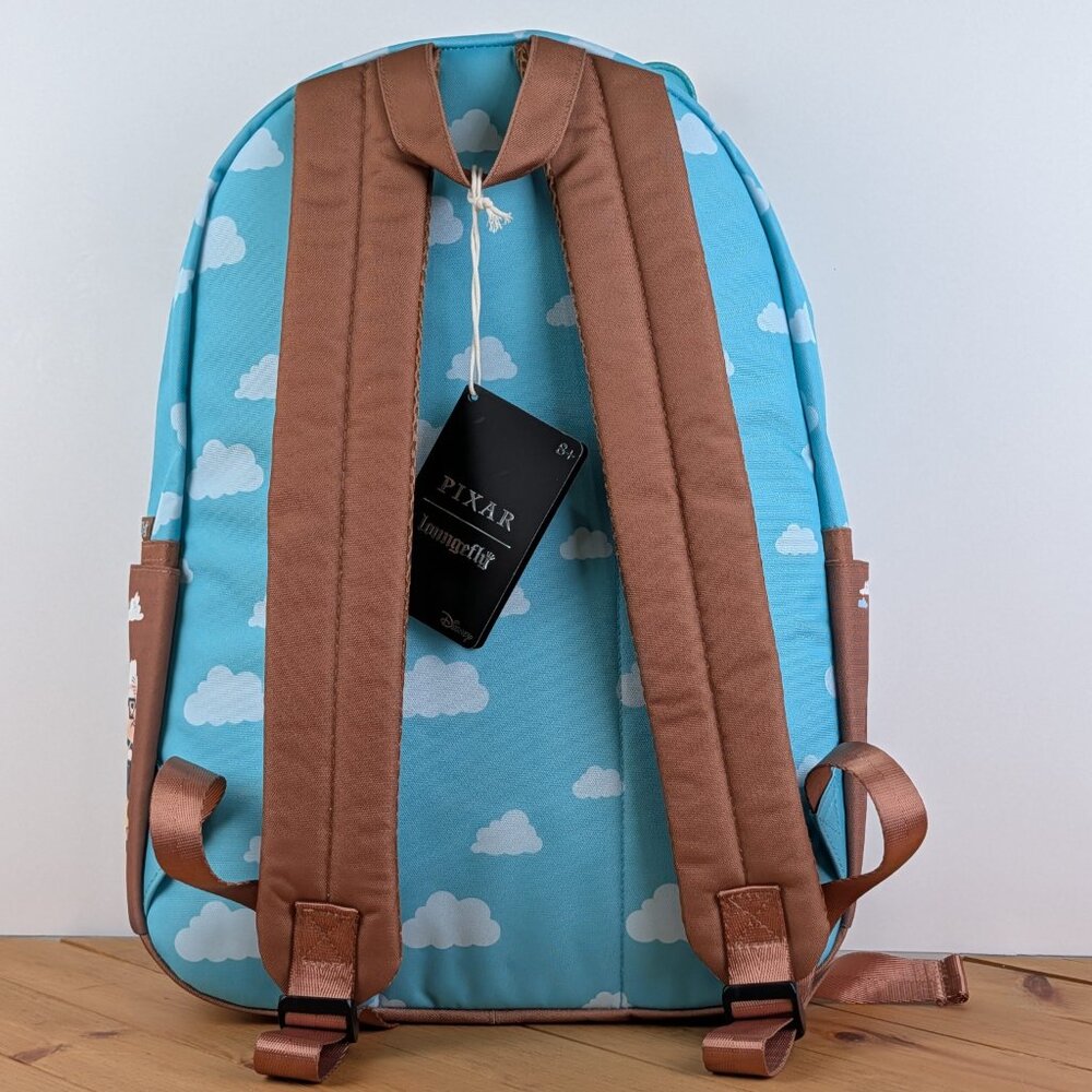 NWT Loungefly Disney Pixar UP Balloon House Canvas Backpack - Picture 2 of 5